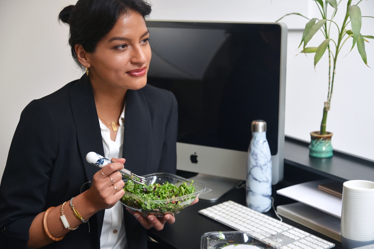 Leafy green vegetables